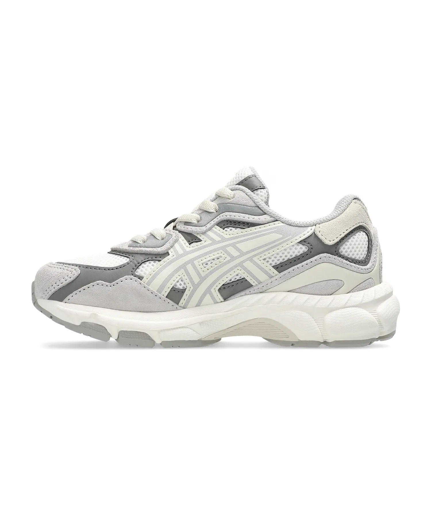 Детские кроссовки ASICS GEL-NYC PS серые — фото 4