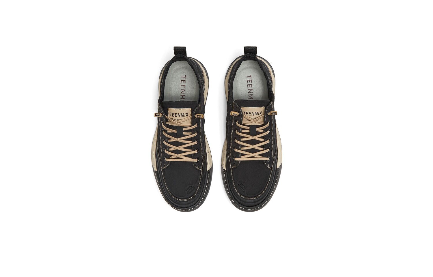 

Кроссовки мужские Lifestyle Shoes Men Low-Top Teenmix, черный