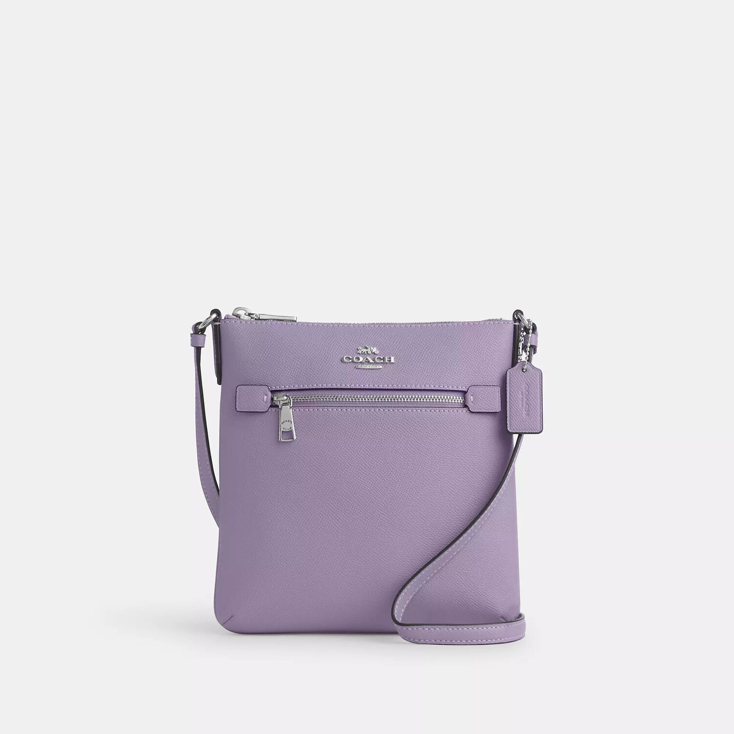 

Сумка для документов Coach Outlet Mini Rowan, цвет Silver/Light Violet