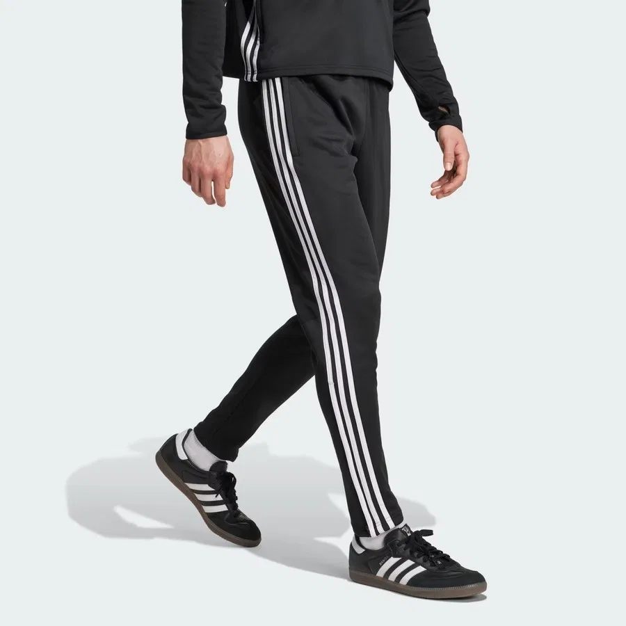 Спортивные штаны с флисовой подкладкой Tiro 25 adidas, Черный — фото 3