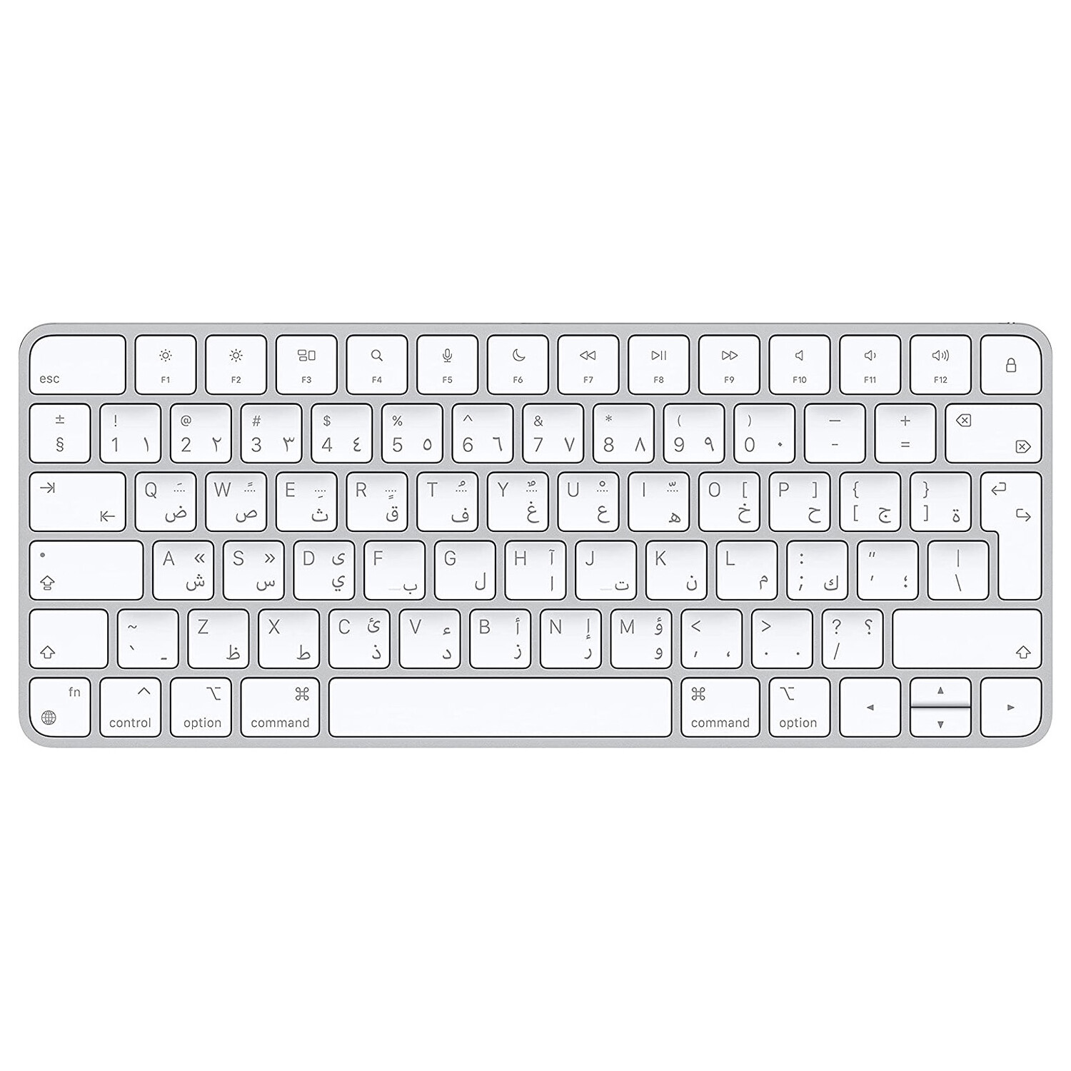 

Клавиатура беспроводная Apple Magic Keyboard 3, Arabic, белые клавиши