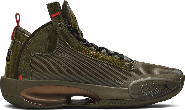 

Кроссовки Zion Williamson x Air Jordan 34 Bayou Boys, зеленый