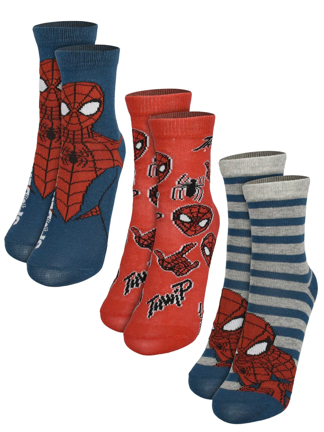 Носки Marvel Spiderman, синий