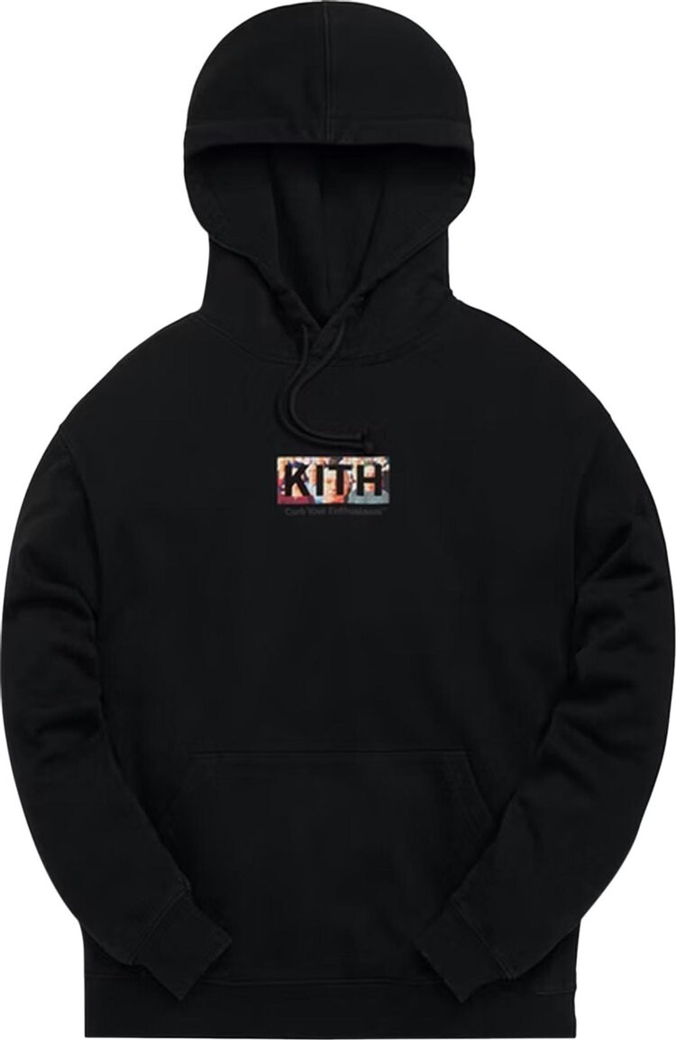 

Худи Kith Curb Your Enthusiasm Multi Larry Hoodie 'Black', черный