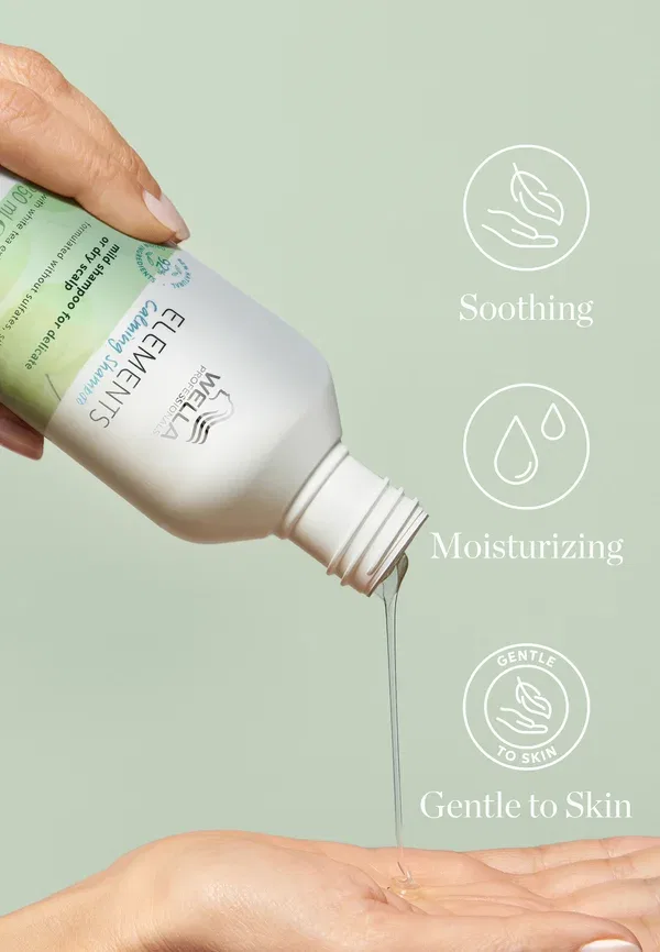 Шампунь успокаивающий для чувствительной кожи головы Professionals Calming Shampoo Wella, 1000 мл — фото 2