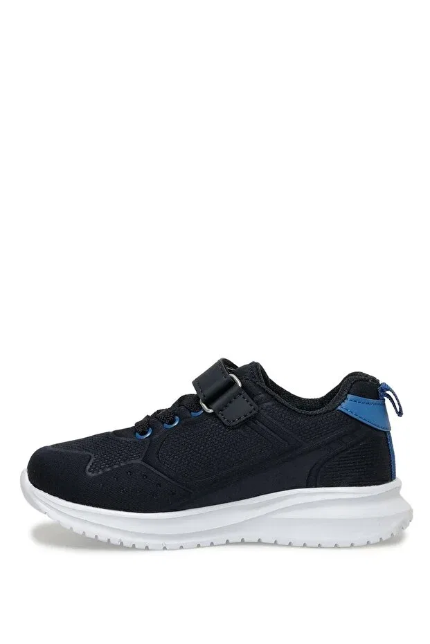 Детские спортивные кроссовки для мальчиков на шнуровке Kinetix, Navy-Royal Blue-Gray — фото 3