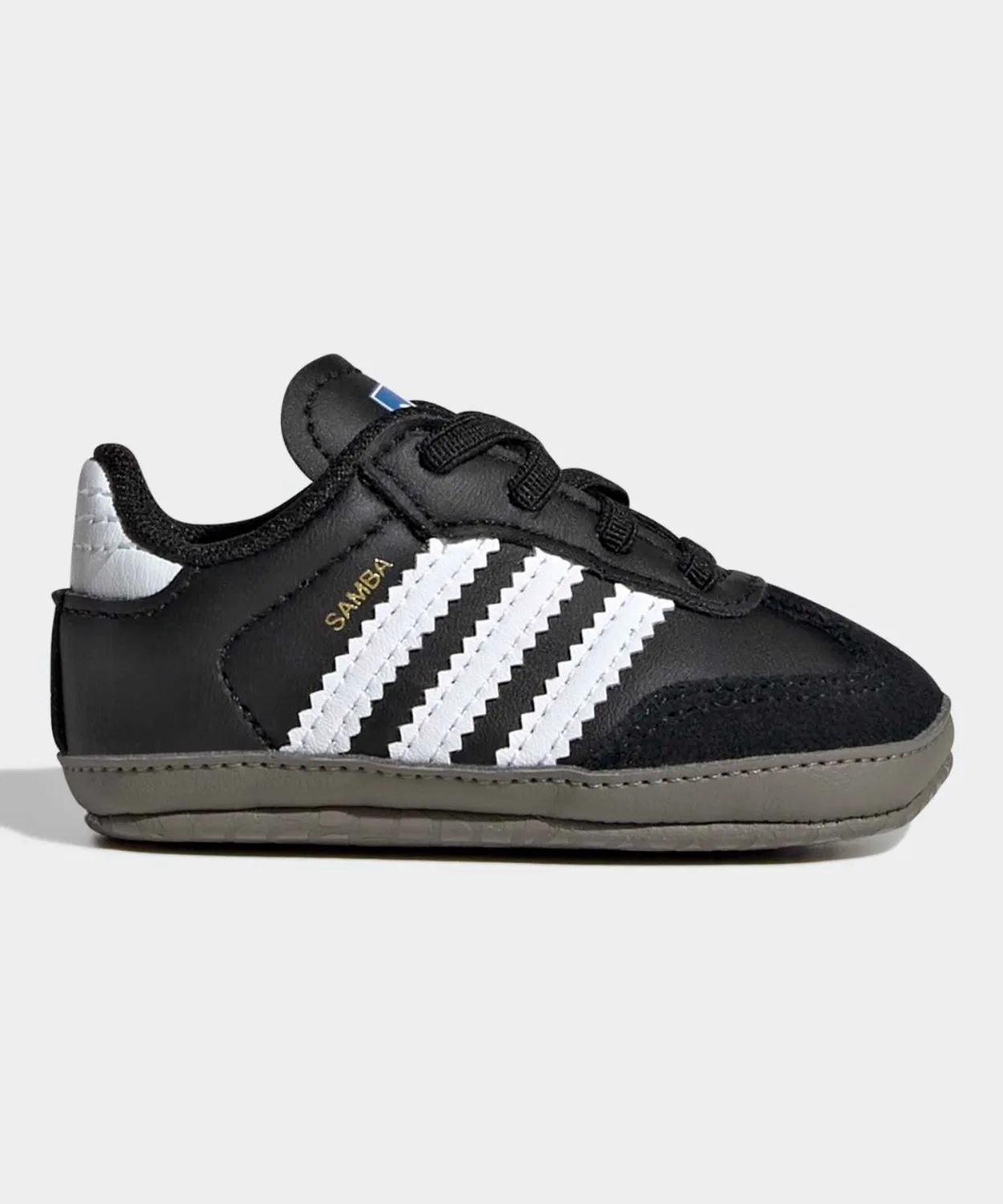 Детские кроссовки с кожаным верхом Samba Adidas, Black