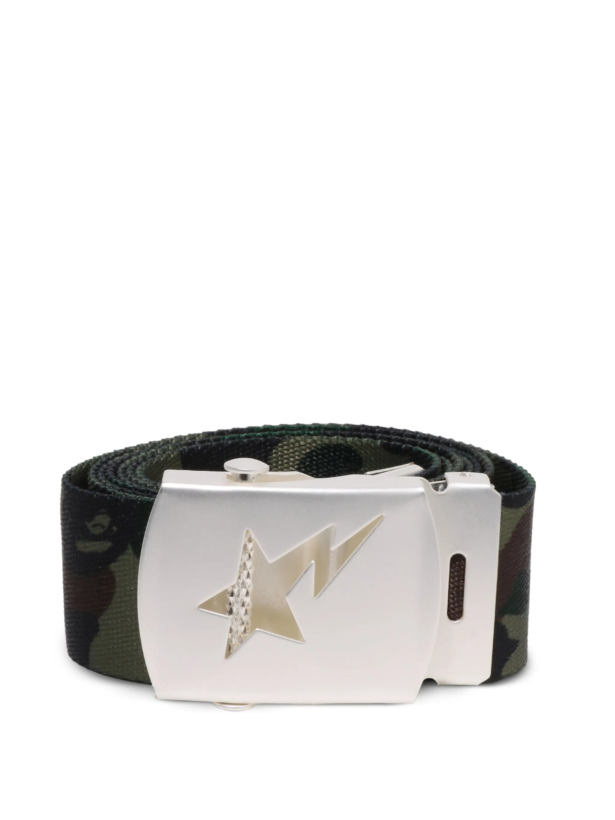 

Ремень с камуфляжным принтом A Bathing Ape, зеленый