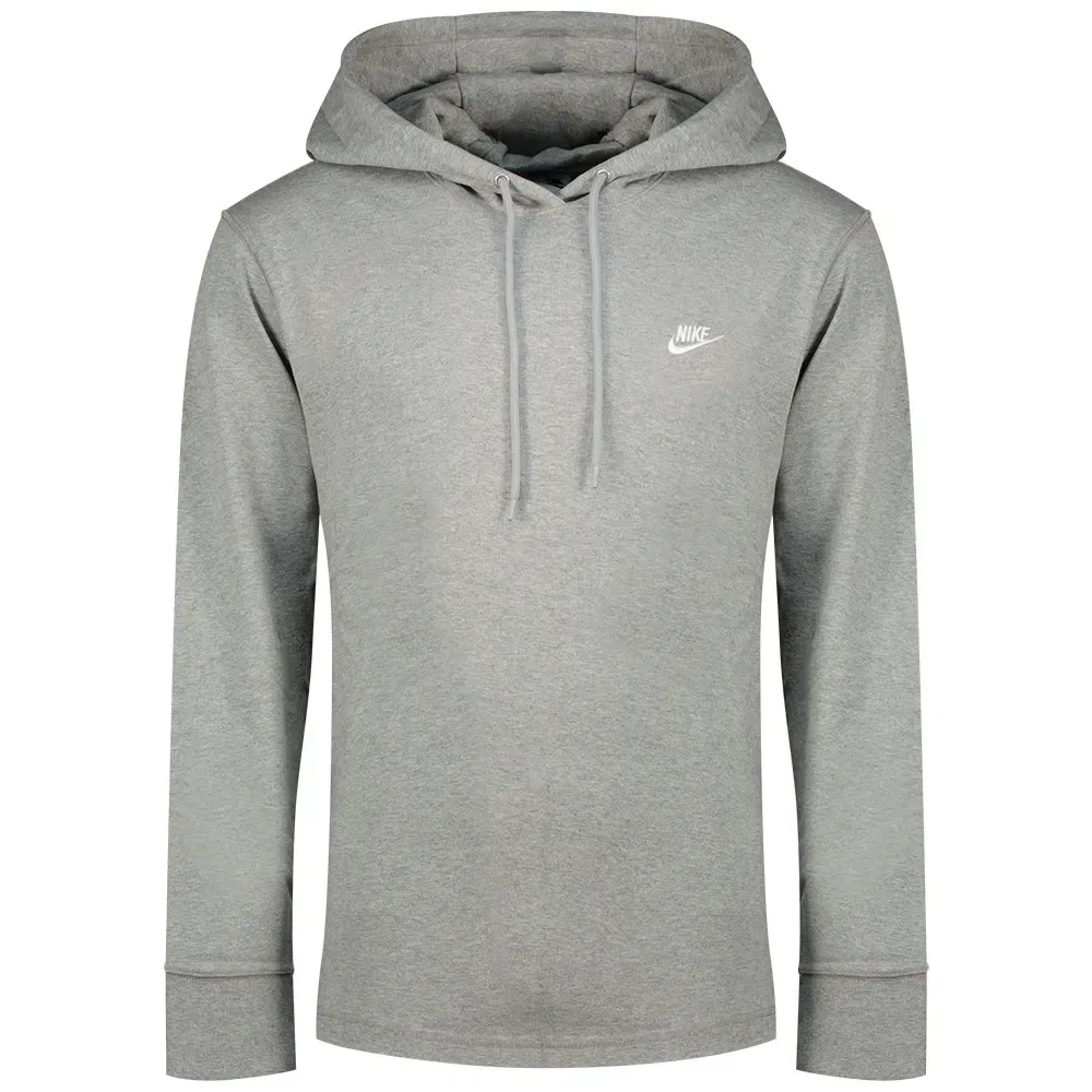 Мужская худи с капюшоном Nike Sportswear Club, Grey