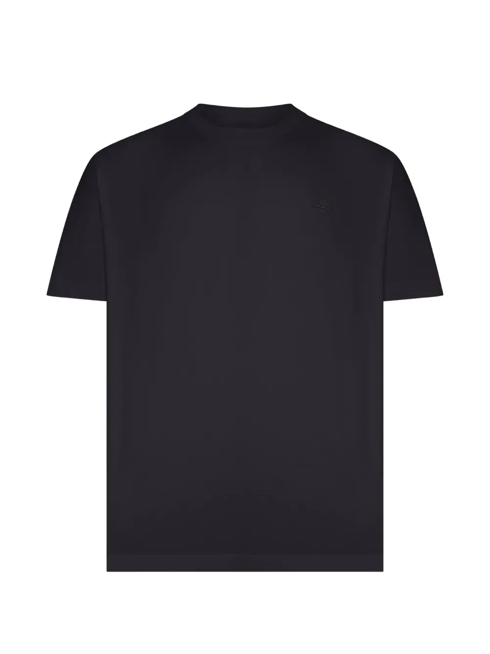 Футболка с вышитым логотипом Etro, черный