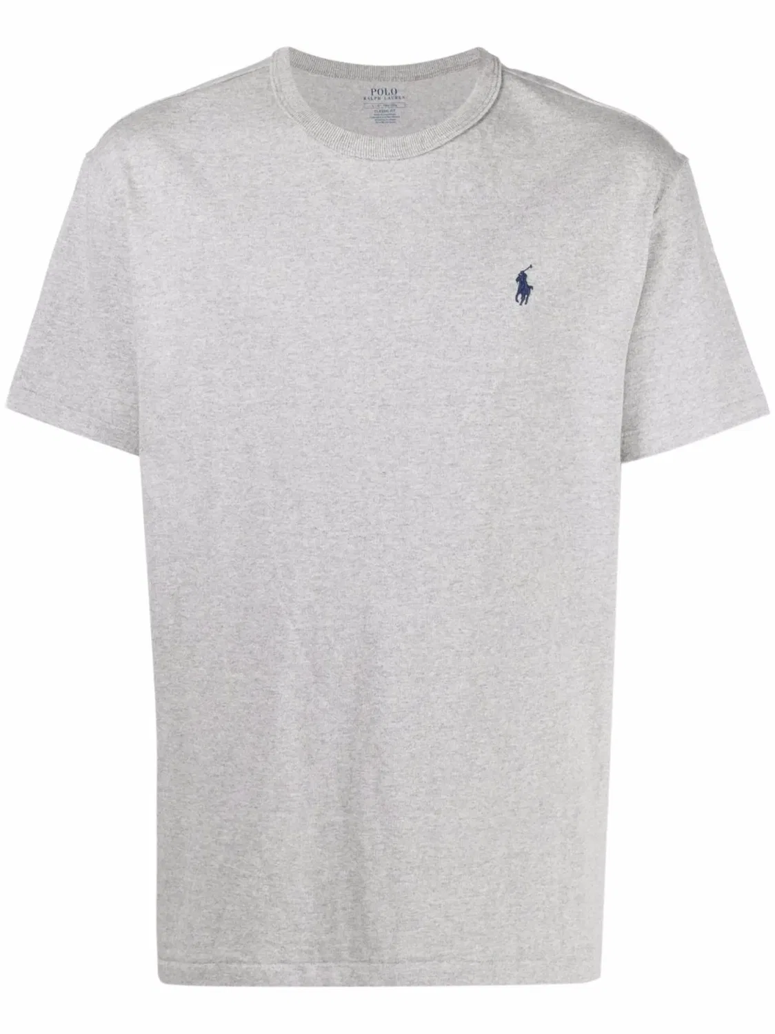 Футболка с Вышитым Логотипом Polo Ralph Lauren, серый