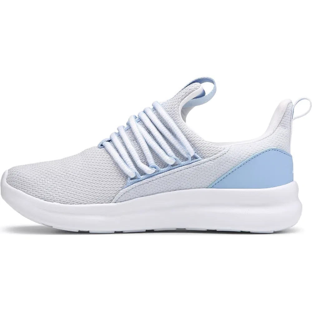 Детские слипоны Lite Racer Adapt 7.0 Adidas, Light/Pastel Blue/Shoe Charm — фото 3
