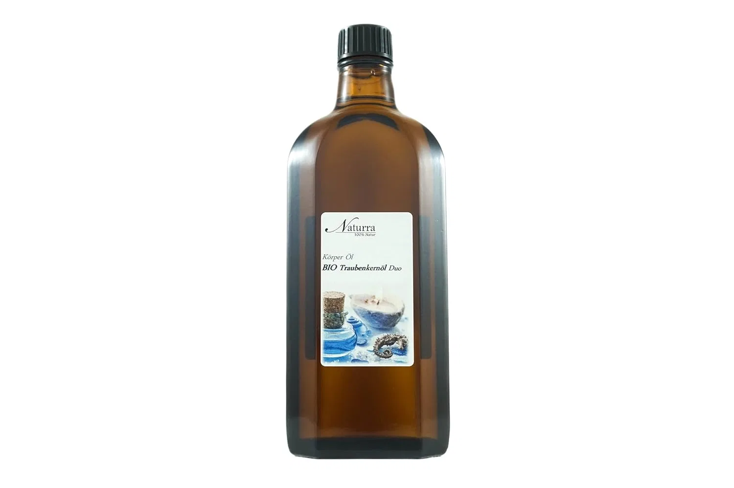 Масло для тела Organic Grape Seed Oil Duo 250 ml с Organic Black Cumin Oil, Naturra