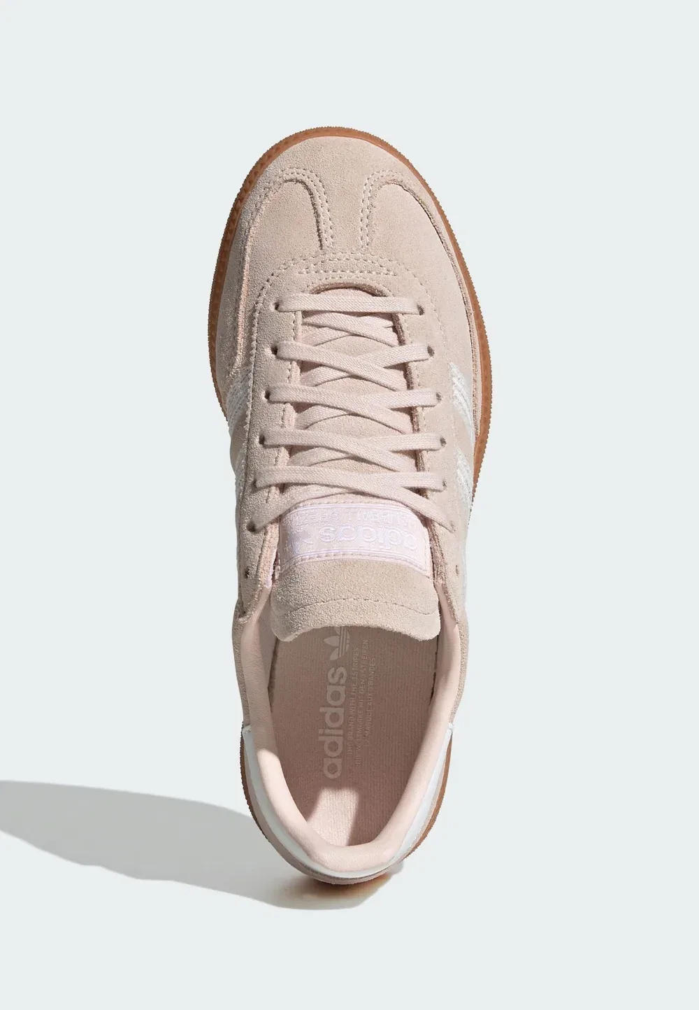 Специальная обувь для гандбола унисекс - кроссовки Adidas Originals, Quartz Cloud White Gum — фото 3