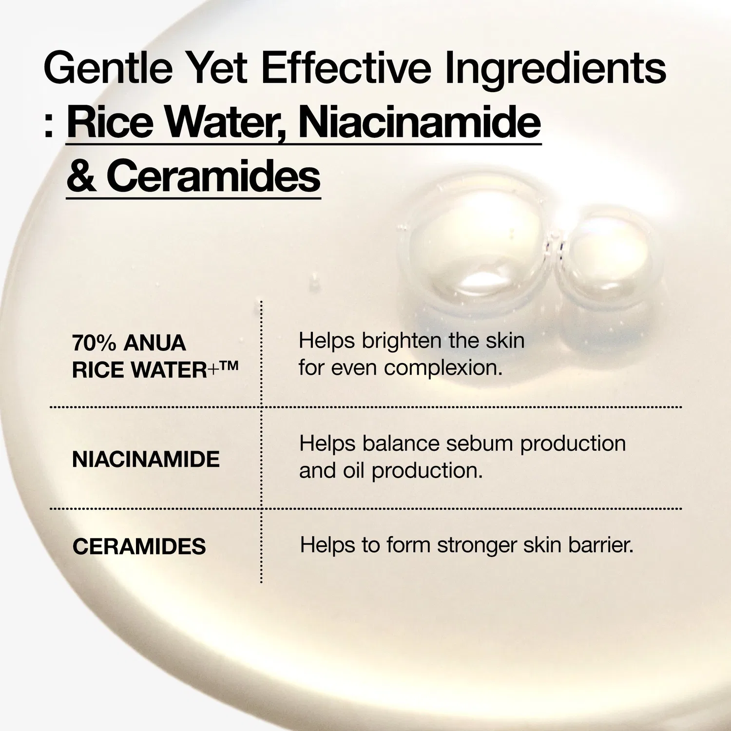 Тоник Anua — Rice 70 glow milky toner, 250 мл — фото 4