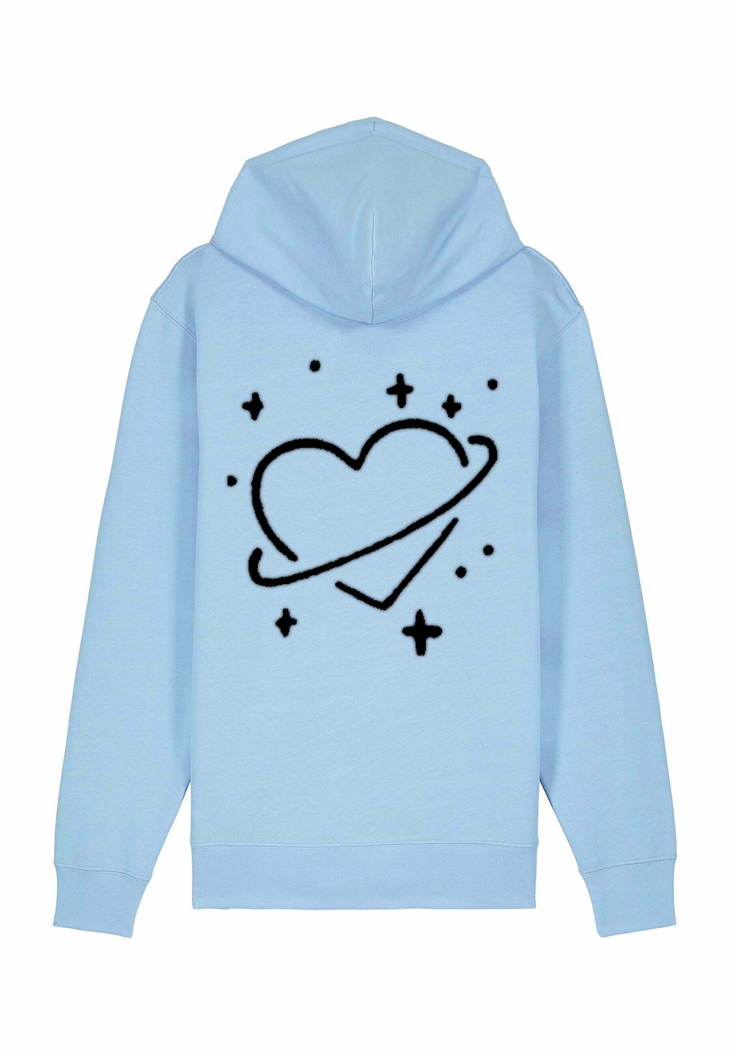

Толстовка на молнии SATURN BACK EMBROIDERY Mira Paris, синий