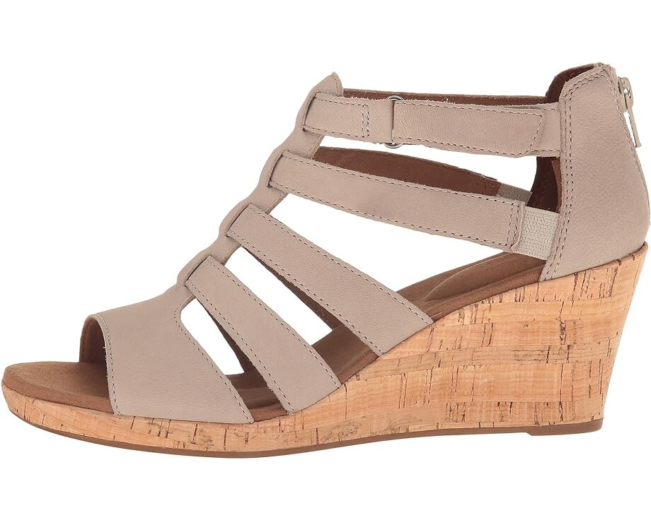 Туфли Rockport Briah Gladiator, цвет New Taupe Nubuck — фото 4