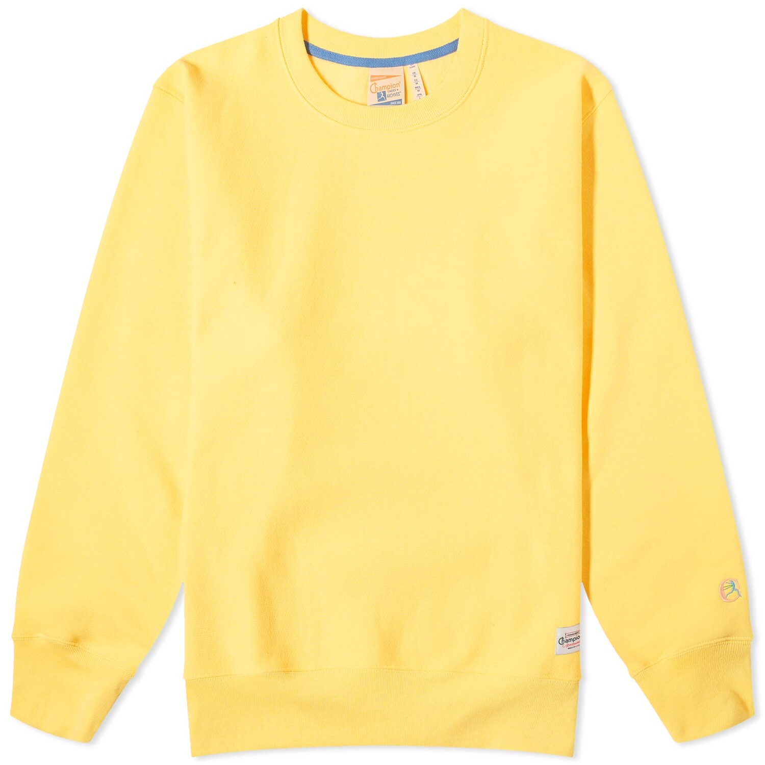 

Свитер Champion Made In Usa Reverse Weave Crew Sweat, цвет Freelance Yellow