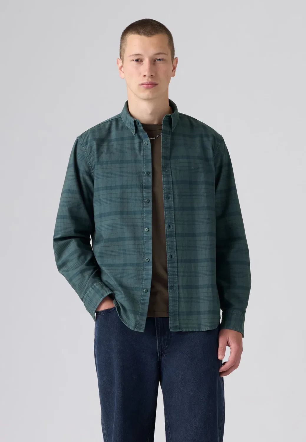 Настоящая рубашка на пуговицах Levi'S, Dark Slate