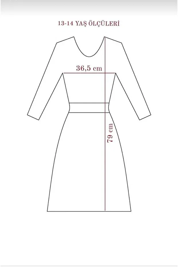 Детское платье для девочек с длинным рукавом Nano Interlock Balloon Sleeve Dress Generic Brands, Black — фото 3