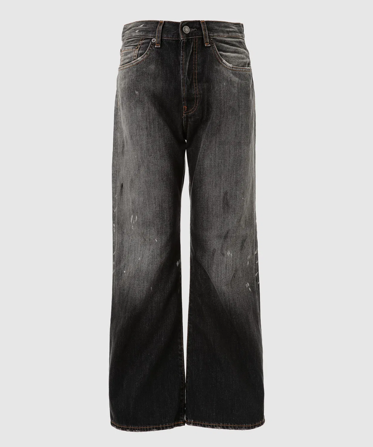 Джинсы женские с ручной росписью Trafalgar Acne Studios, Черный