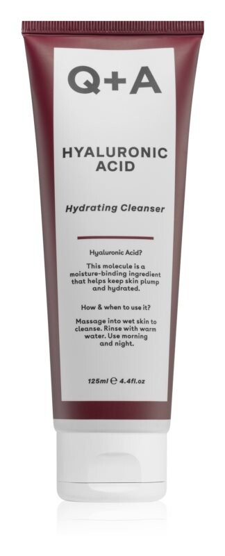 

Увлажняющий очищающий гель с гиалуроновой кислотой Q+A Hyaluronic Acid