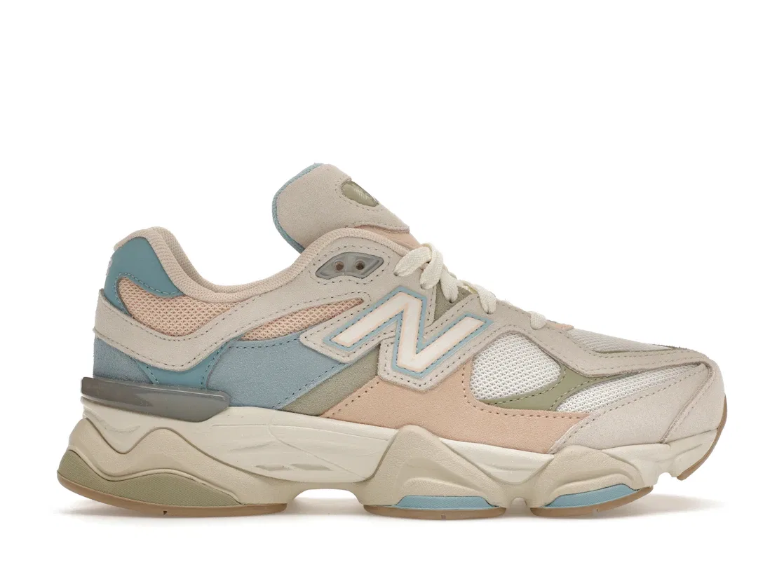 Детские кроссовки Lifestyle New Balance 9060, Beige/Off White/Blue