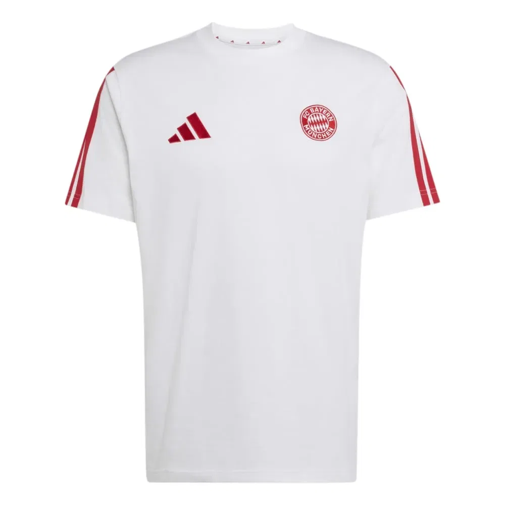 Мужская футболка с коротким рукавом FC Bayern Munich DNA Adidas, White — фото 3