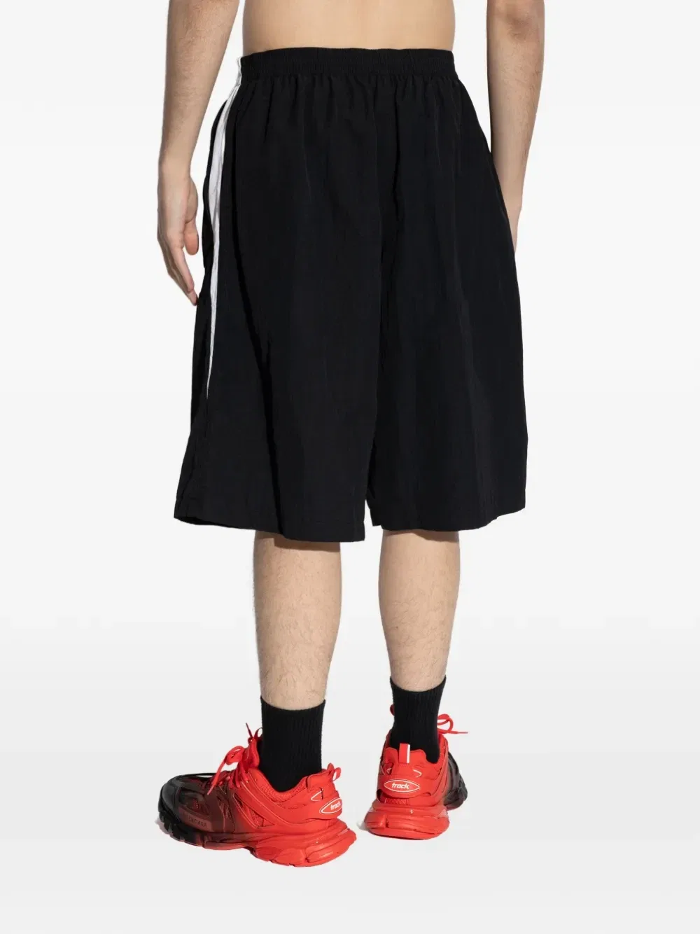 Спортивные шорты с логотипом из коллаборации с NBA BALENCIAGA, черный — фото 3