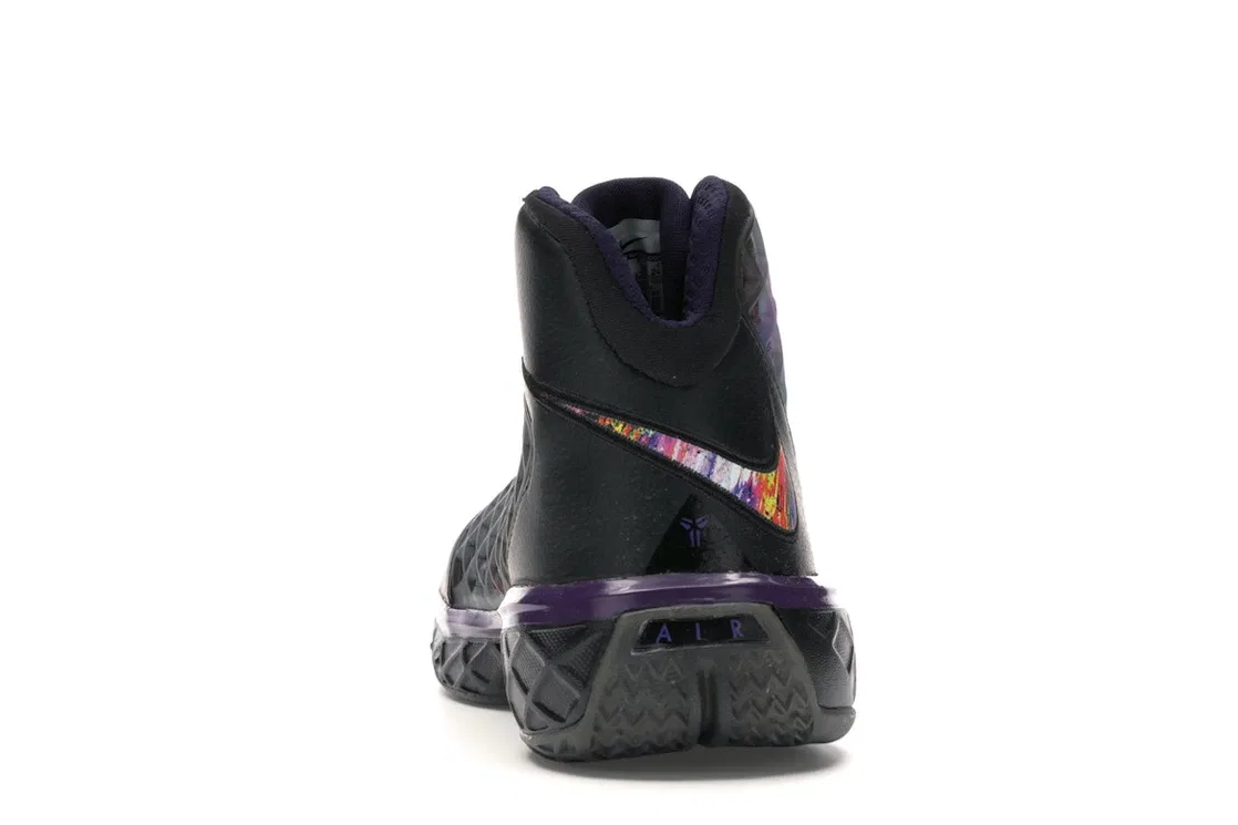 Детские кроссовки для баскетбола Nike Kobe 3 Prelude Misery, Black/Multi-Color-Imperial Purple-Kumquat — фото 4