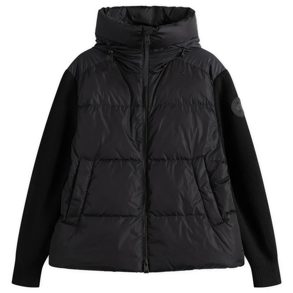 Худи с утеплителем Hybridge Grove Knit Hoody Canada Goose, Black