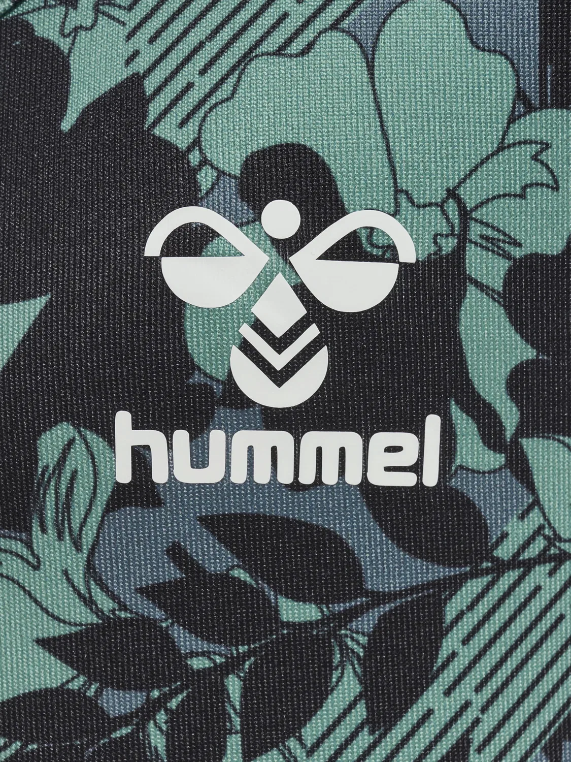 Детская футболка с принтом HMLNANNA Hummel, Wolkiges Blau — фото 4