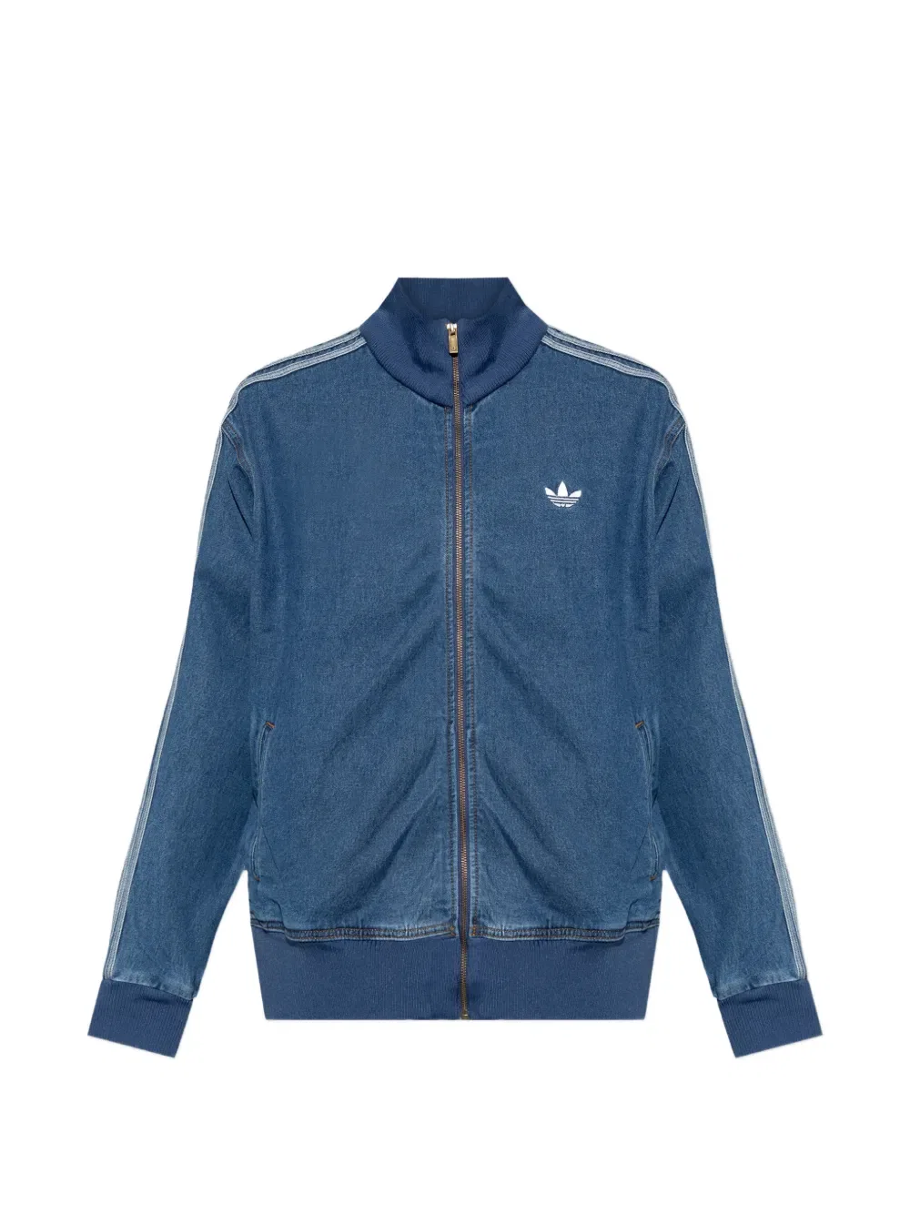 Джинсовая толстовка Adicolor Firebird Adidas, синий