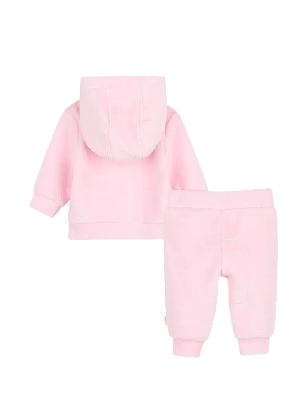 Спортивный костюм с нашивкой-логотипом Boss Kidswear, розовый — фото 2