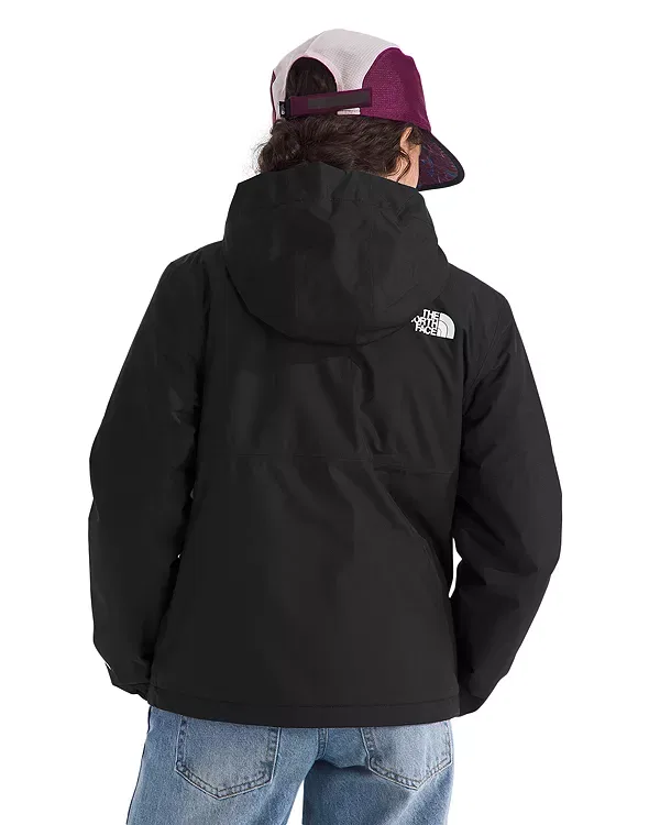 Детская куртка для девочек с капюшоном Warm Antora Rain Jacket The North Face, Tnf Black — фото 4