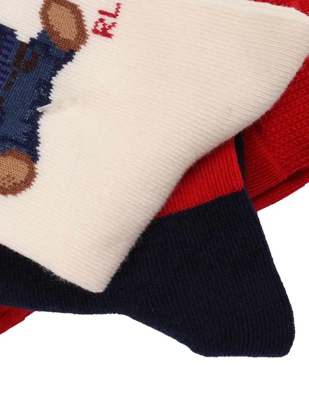Носки Polo Ralph Lauren Kids, цвет Ivory — фото 2