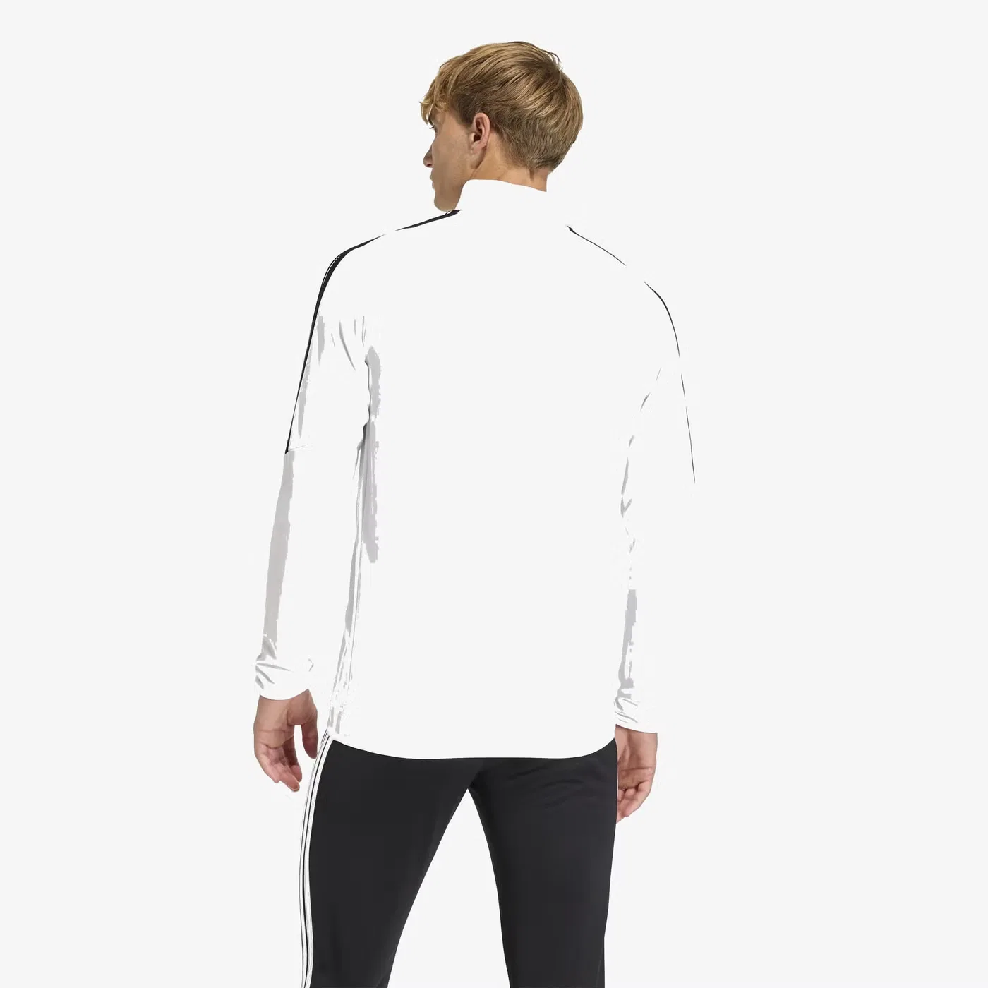Топ тренировочный с длинным рукавом Tiro 26 League Adidas, белый — фото 4