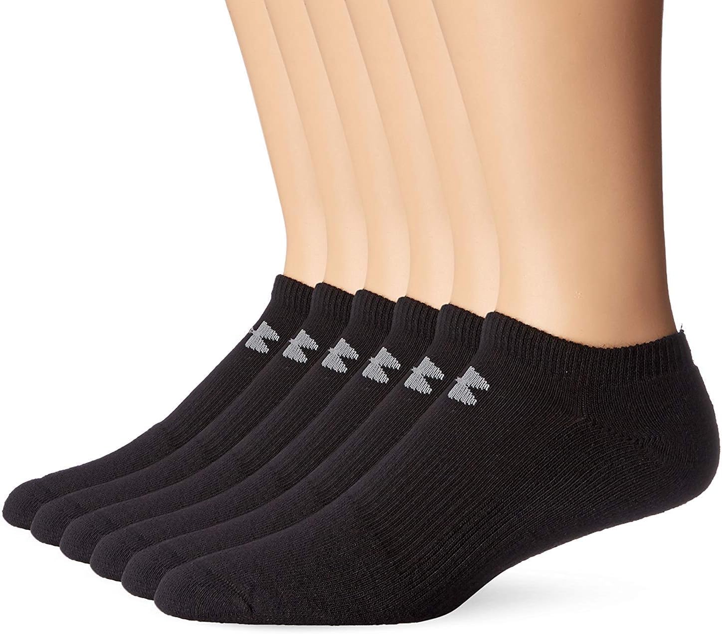 

Under Armour женские хлопковые носки No Show, набор, Black