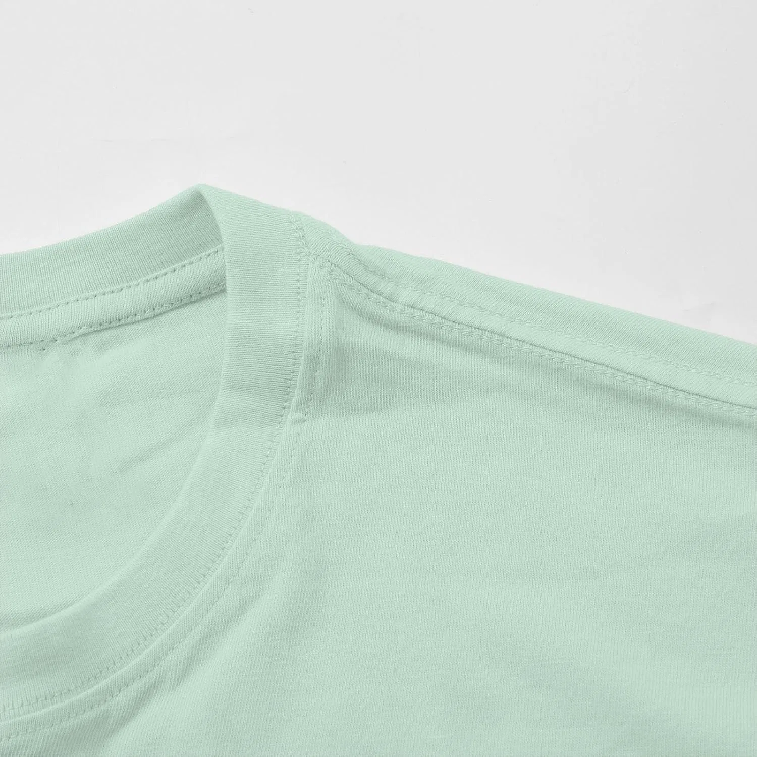 Мужская футболка с круглым вырезом 2-pack, Mint Green — фото 4