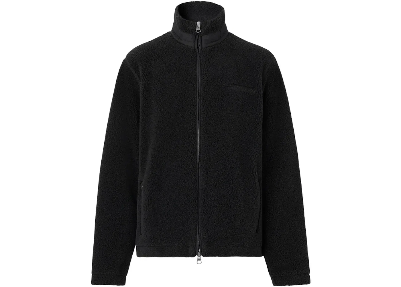 Мужская куртка-флис с вышивкой Oak Leaf Crest Burberry, Black