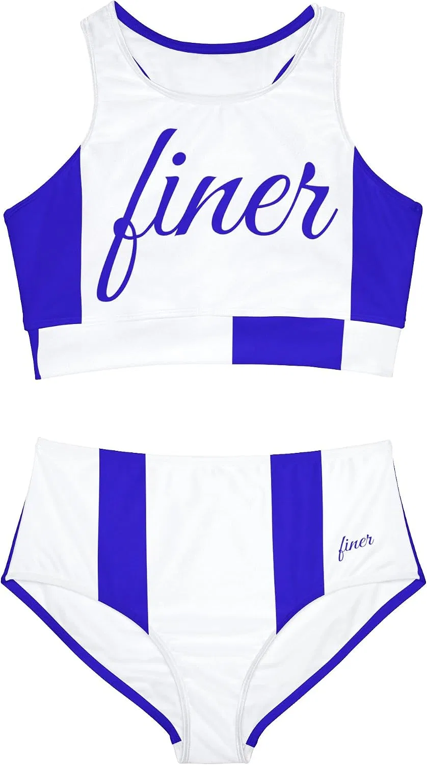 Женский спортивный бикини-сет с буквенным принтом Generic, Multiple