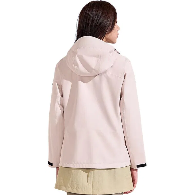 Детский ветрозащитный плащ с капюшоном Unisex Crystal Pink TOREAD, Crystal Pink — фото 4