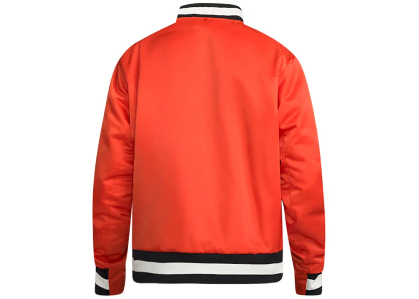 Мужская куртка-бомбер с принтом Nike SB x MLB Varsity Skate Jacket Nike, Team Orange/Black/Sail/White — фото 2