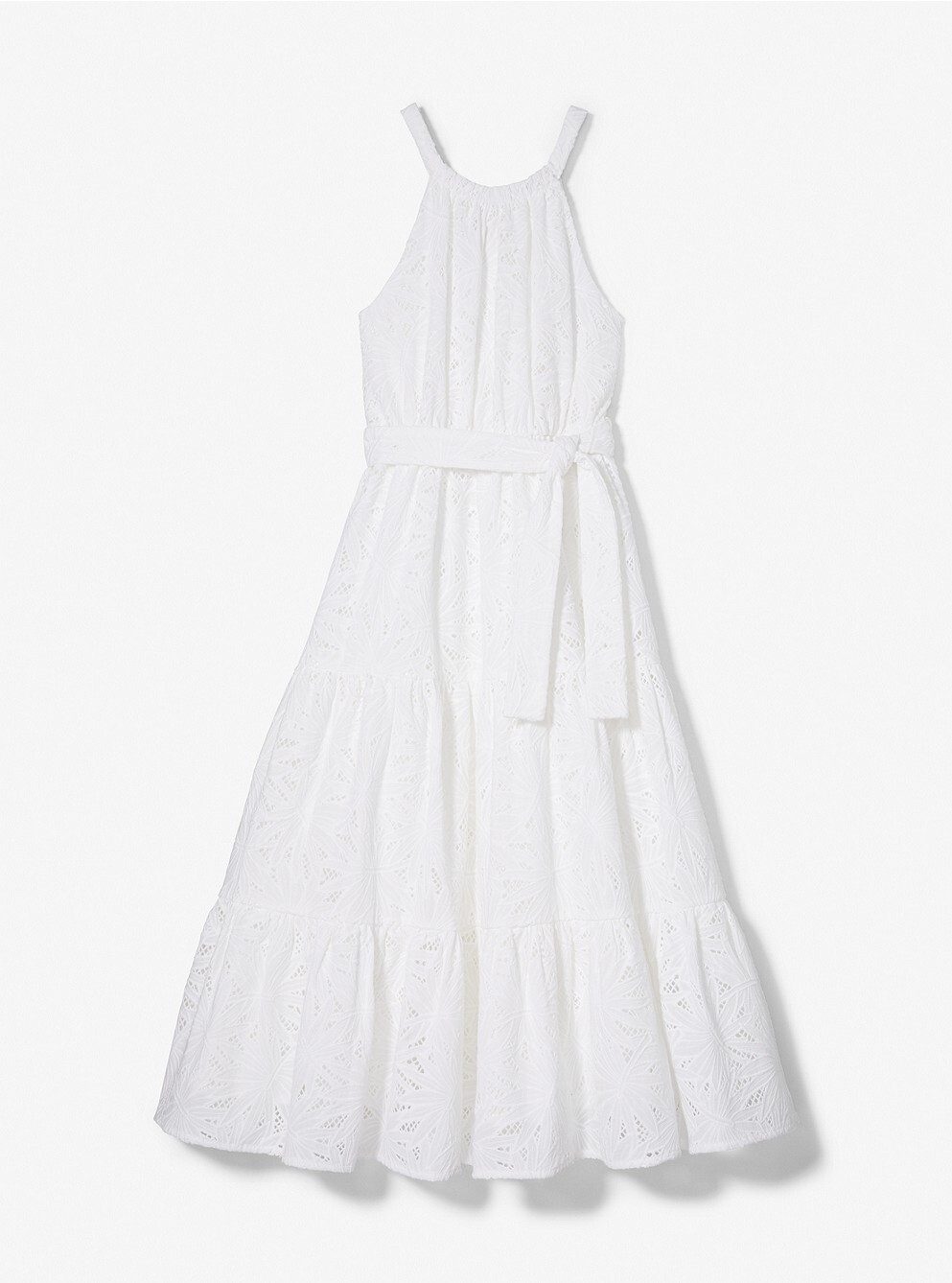

Платье Michael Kors Kids Floral Lace Belted, белый