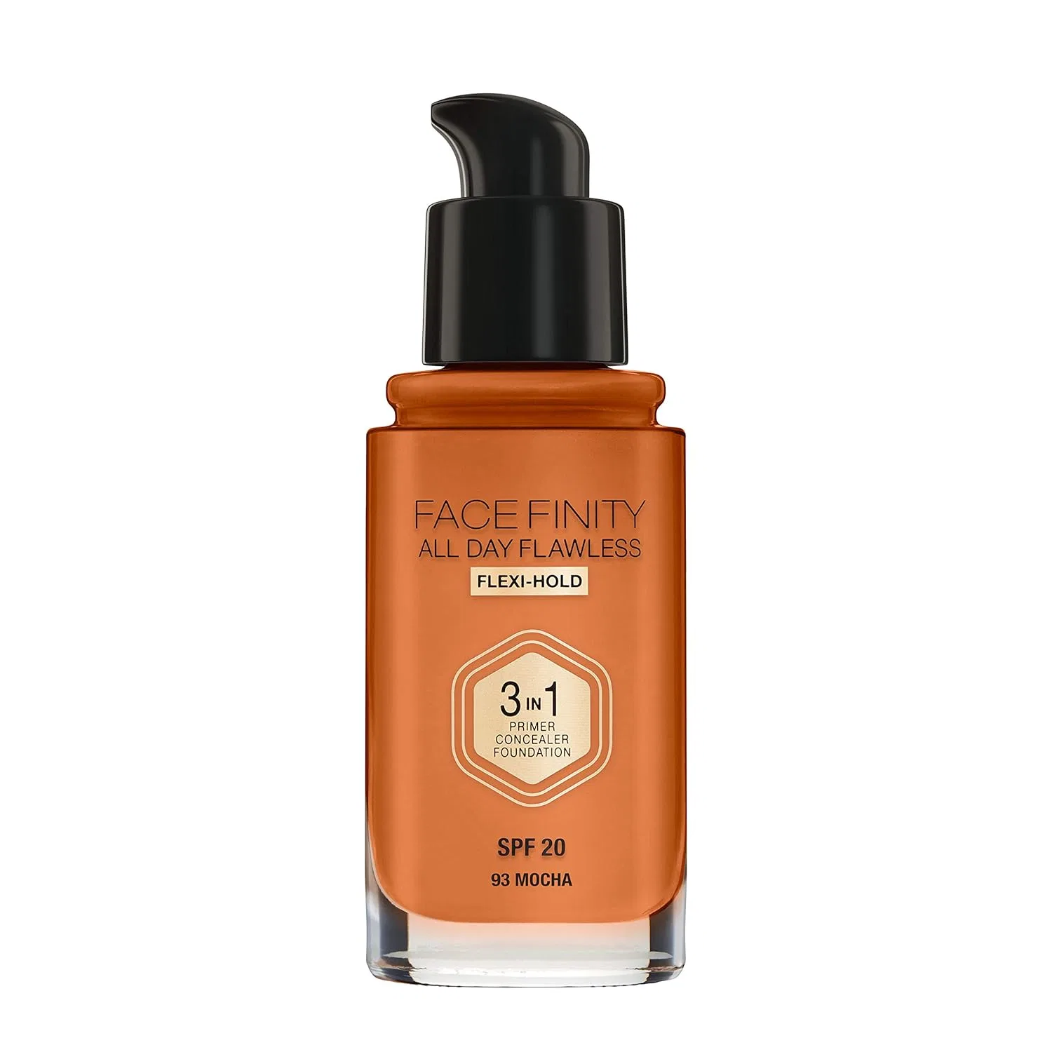 Тональный крем All Day Facefinity, Max Factor, 30 мл, N.93 Mocha — фото 2