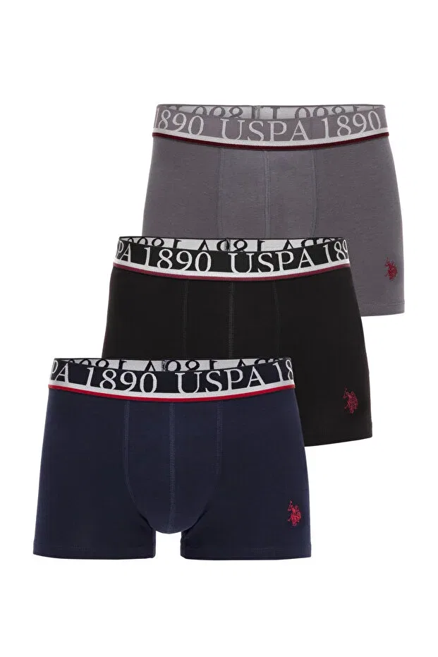 Мужской комплект боксеров с принтом U.S. Polo Assn., Navy Blue