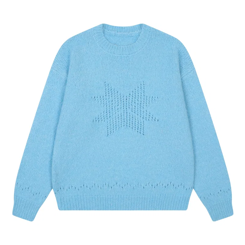 Детский свитер с круглым вырезом Ice Blue MostwantedLab, Ice Blue