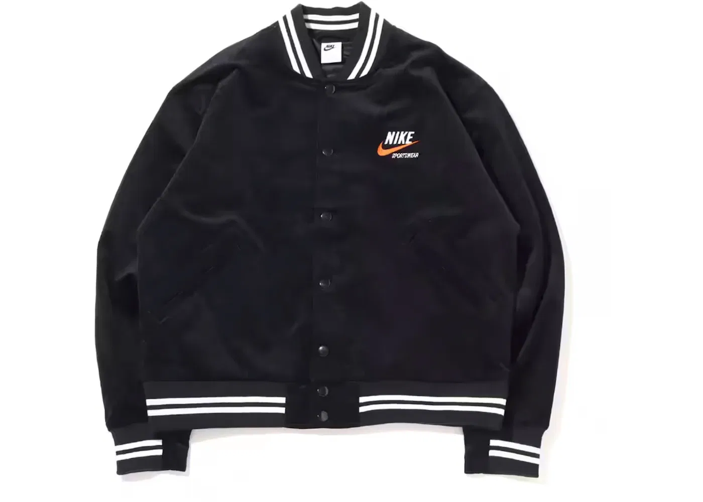 Мужская куртка-бомбер с длинным рукавом Nike Sportswear Trend, Black