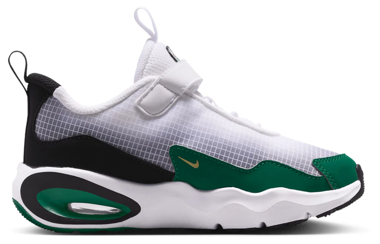 Кроссовки для мальчиков Air Max Nova Nike, цвет White/Metallic Gold/Malachite