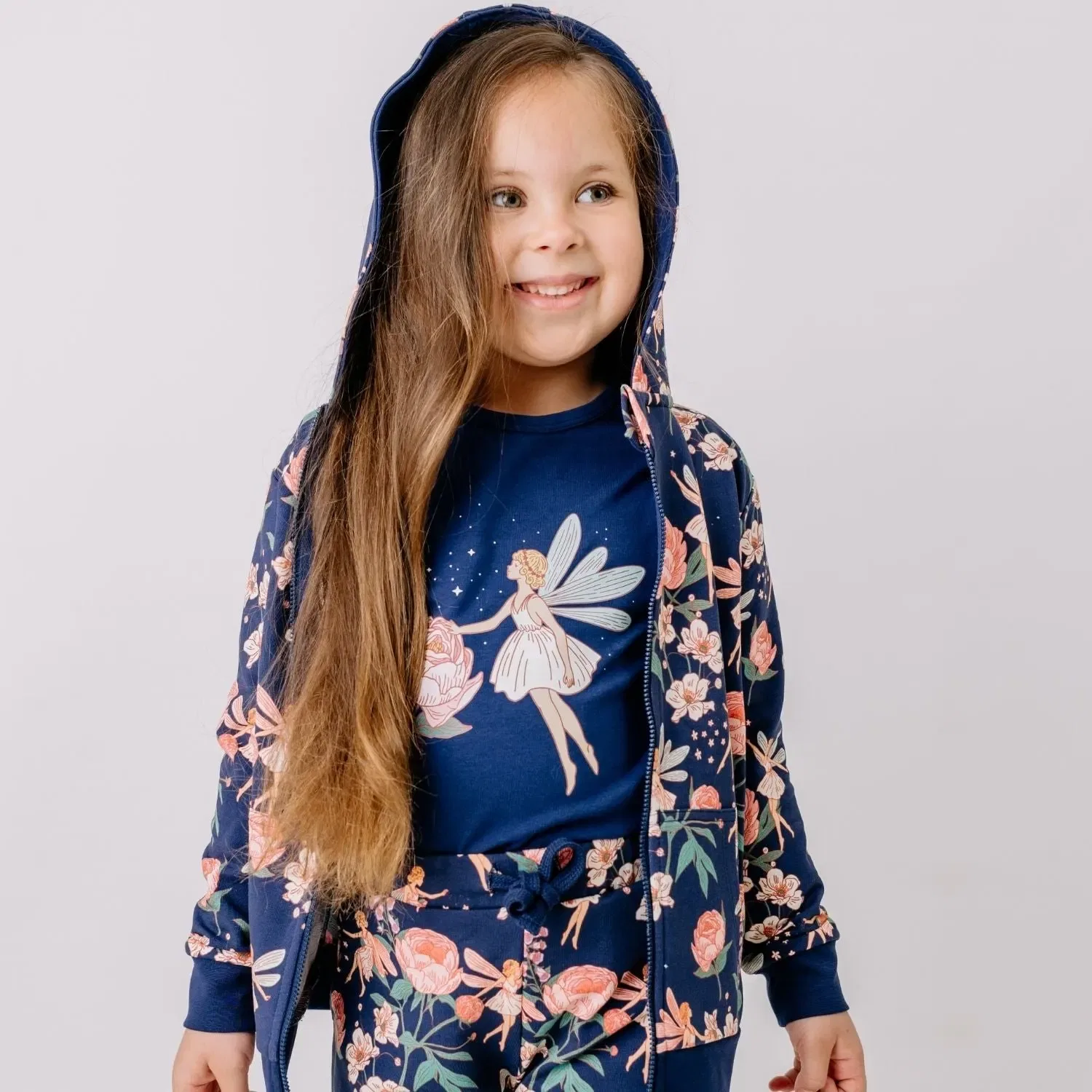 Свитшот на молнии Fairies and Flowers Walkiddy — фото 2